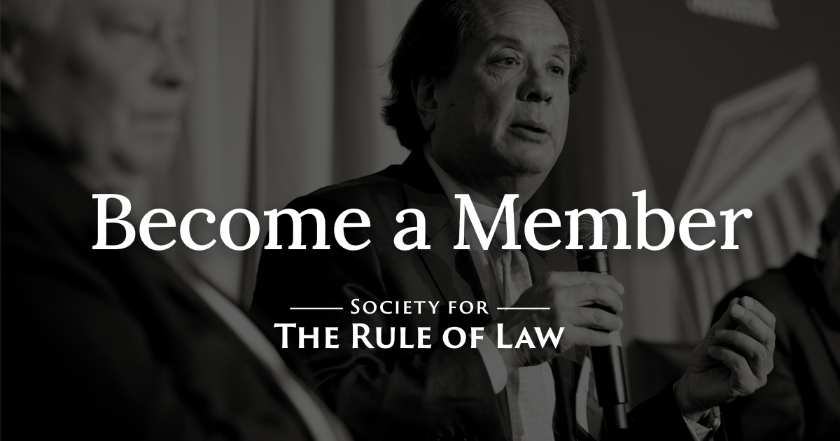 Membership - Society For The Rule Of Law